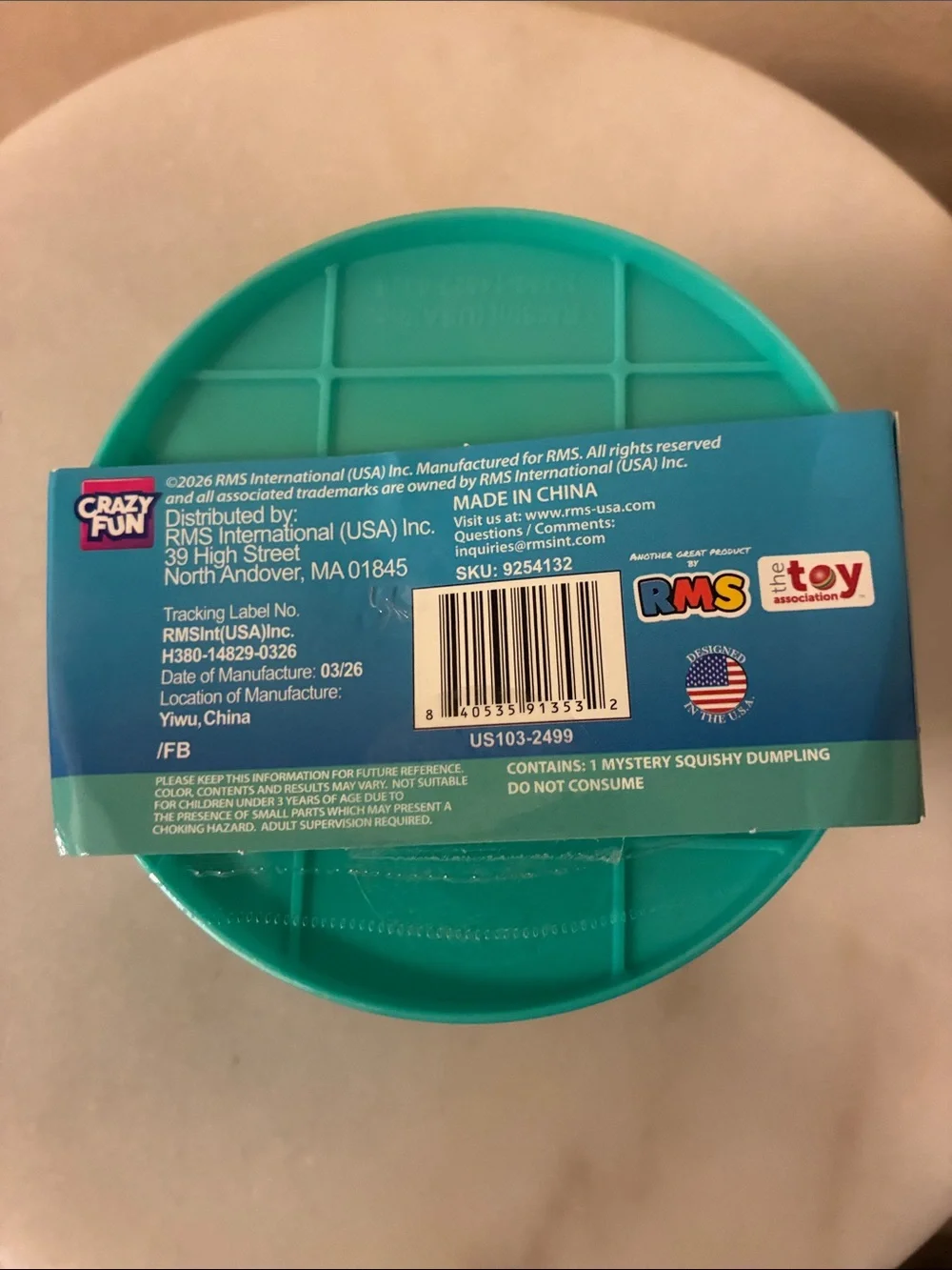 The Original Mystery Dumpling Shark Edition - Teal